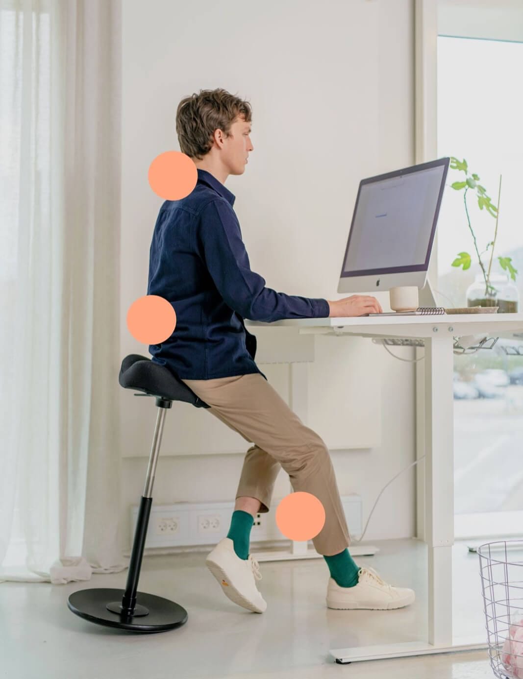 varier move ergonomischer sattelhocker