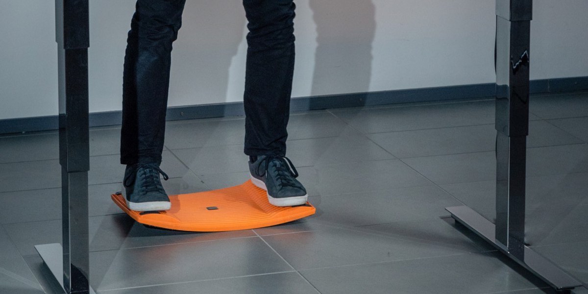 balance board gymba orange