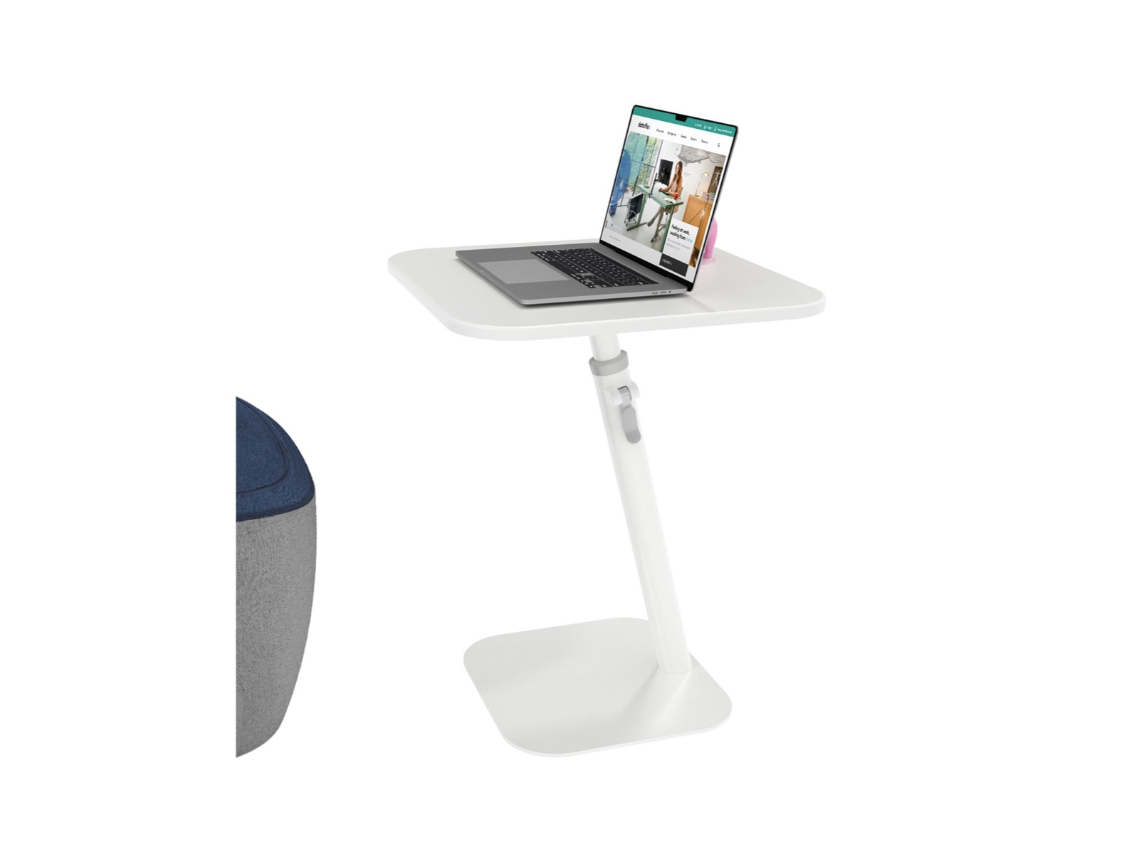 Bento Laptop-Tisch verstellbar 450 weiß - Bild 3