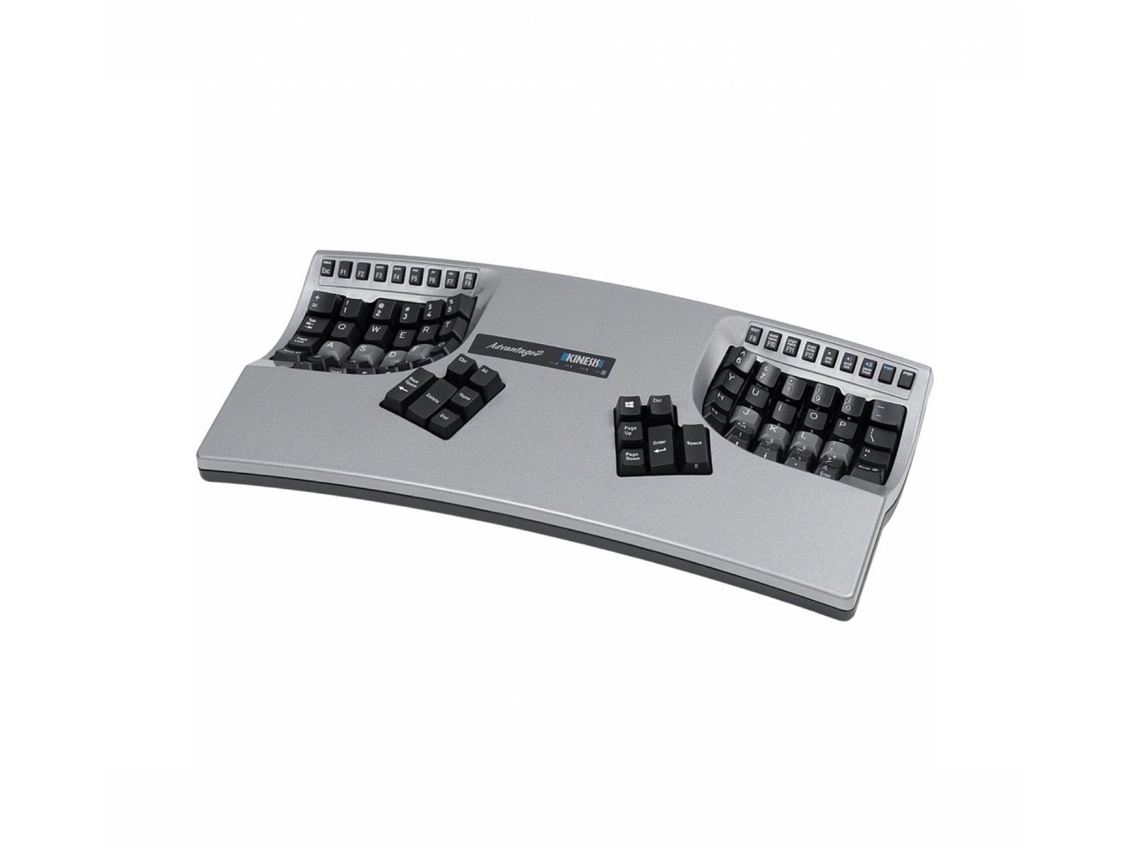 Kinesis Advantage 2 silberne Tastatur