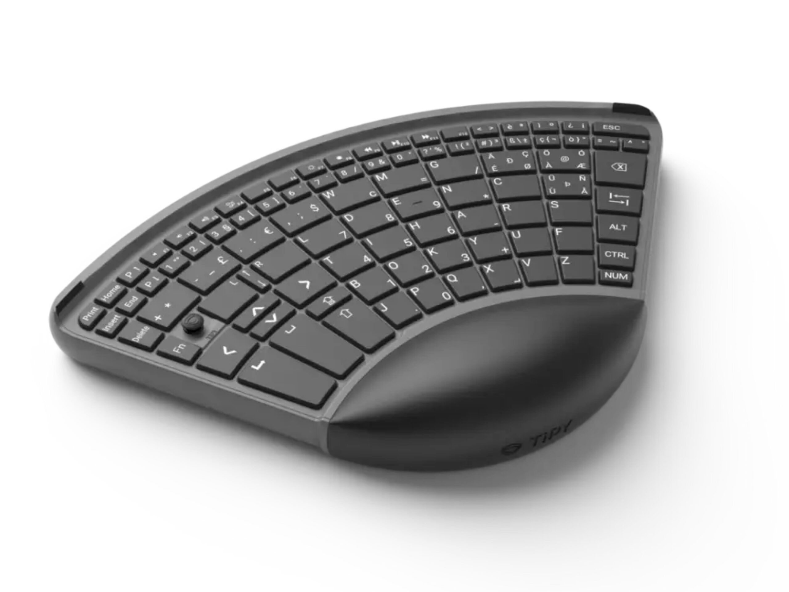 TiPY Tastatur für Einhänder