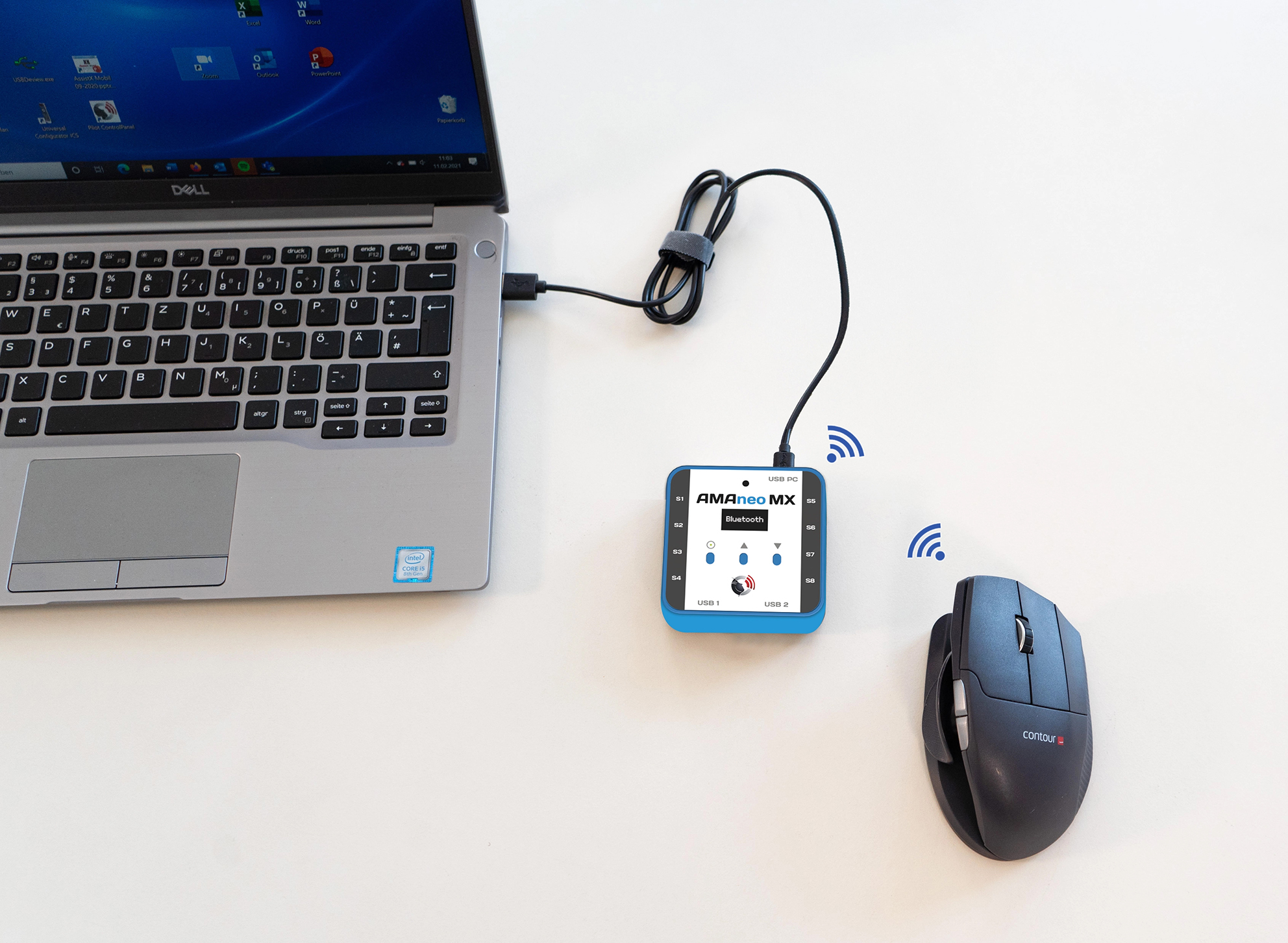 AMAneo-MX-muisadapter-voor-muisgebruik-met-tremorfilter