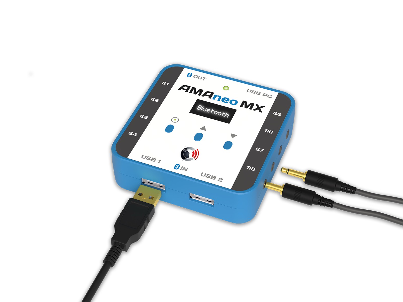 AMAneo-MX-8-poorts-switch-interface-voor-externe-knoppen